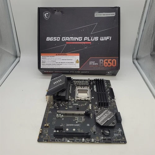 MSI B650 Gaming Plus WiFi Gaming Motherboard (AMD AM5, DDR5, ATX) -NOT WORKING-