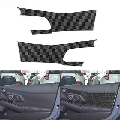 Real Carbon Fiber Interior Door Panel Cover For Toyota GR Supra A90 MK5 2019-22