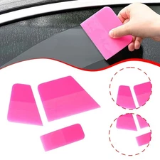 3Pcs Generic Rubber Squeegee Window Film Squeegee for Sign Making Glass