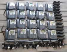 Lot of 20 Cisco Linksys SPA942 4 Line Business IP Display Phones 19 Power cords