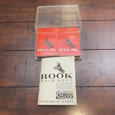 Vintage Parker Brothers Rook Card Game 1963 Edition Complete