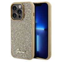 Guess Case Cover FÜR Iphone 14 PRO MAX 6.7 Gold Metallic Hardcase