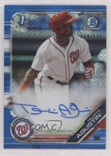 2019 Bowman Chrome Prospects HTA Choice Refractor /150 Telmito Agustin Auto uk2
