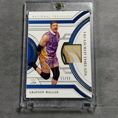 2024 Panini National Treasures WWE Treasured Threads /99 Grayson Waller #TT-GWL