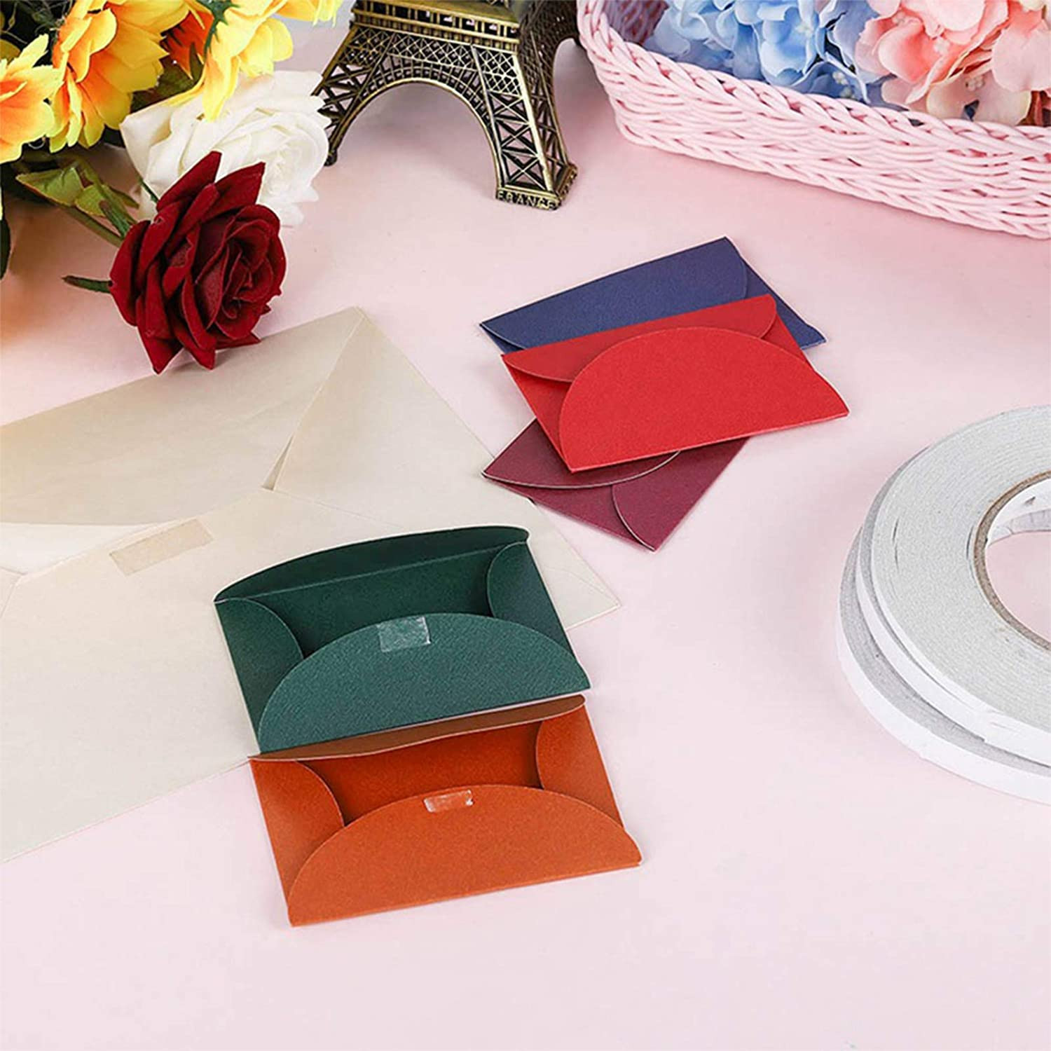 236 Yards Double Sided Tape for Crafts, 6 Rolls Two Sided Tapes