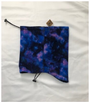 Victoria's Secret PINK Women's Fleece Galaxy Neck Gaiter Blue One Size, $40 NWT