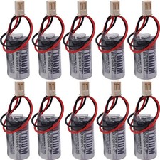 10X 1700mAh ER17330V/3.6V battery w/ Plug for EPSON R13ZA00600300 body battery