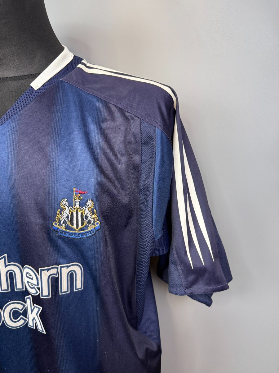 NEWCASTLE UNITED 2004 2005 KLUIVERT AWAY SHIRT FOOTBALL SOCCER