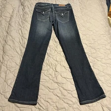 Miss Vigoss Boot jeans womens size 6 Bootcut Dazzle best guess L 29