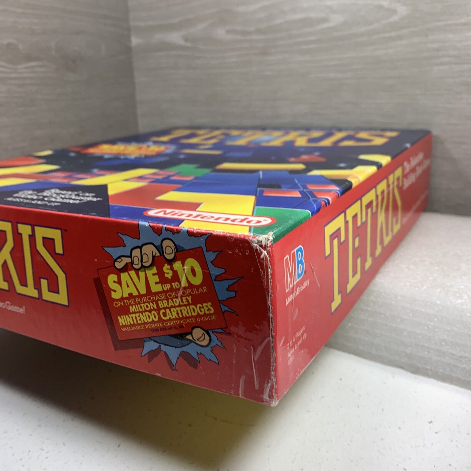 Tetris Board Game Milton Bradley Nintendo Elorg 1989