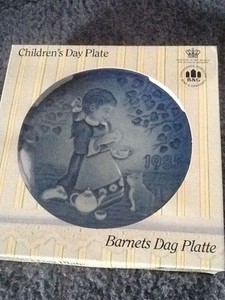 Bingh and Grondahl Children's Plate vintage Rare