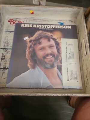 Kris Kristofferson ''Who's to Bless'' Vinyl Demo VG