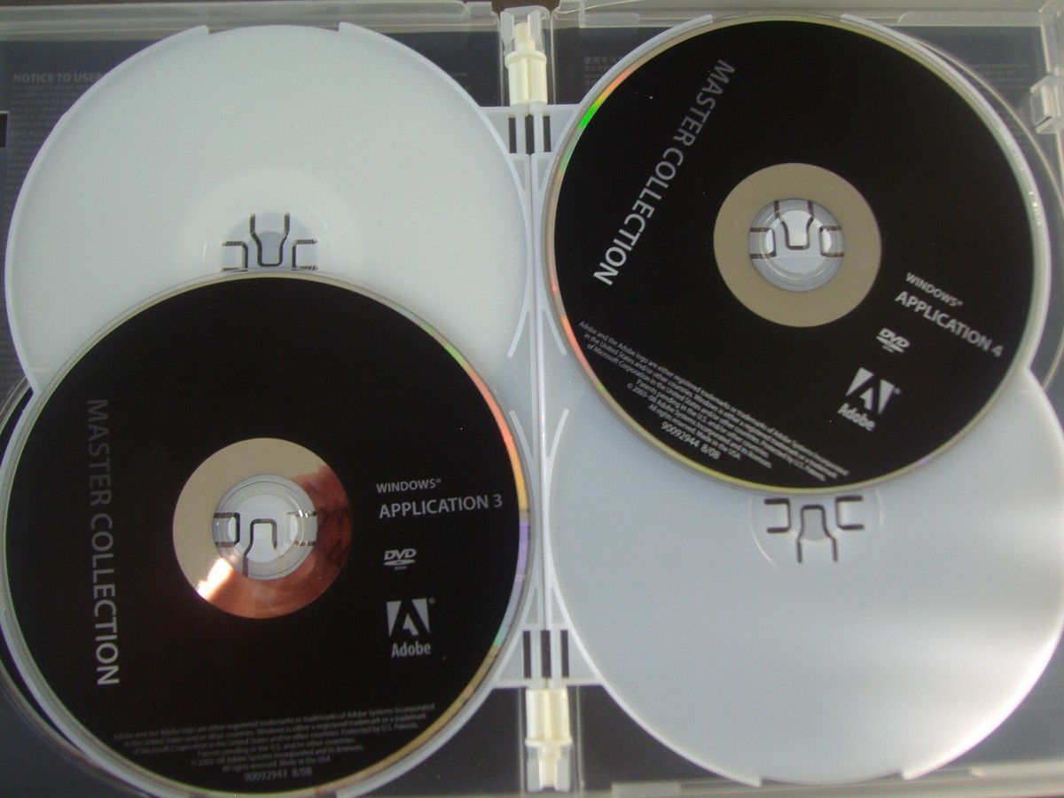Adobe Creative Suite 4 CS4 Master Collection For Windows