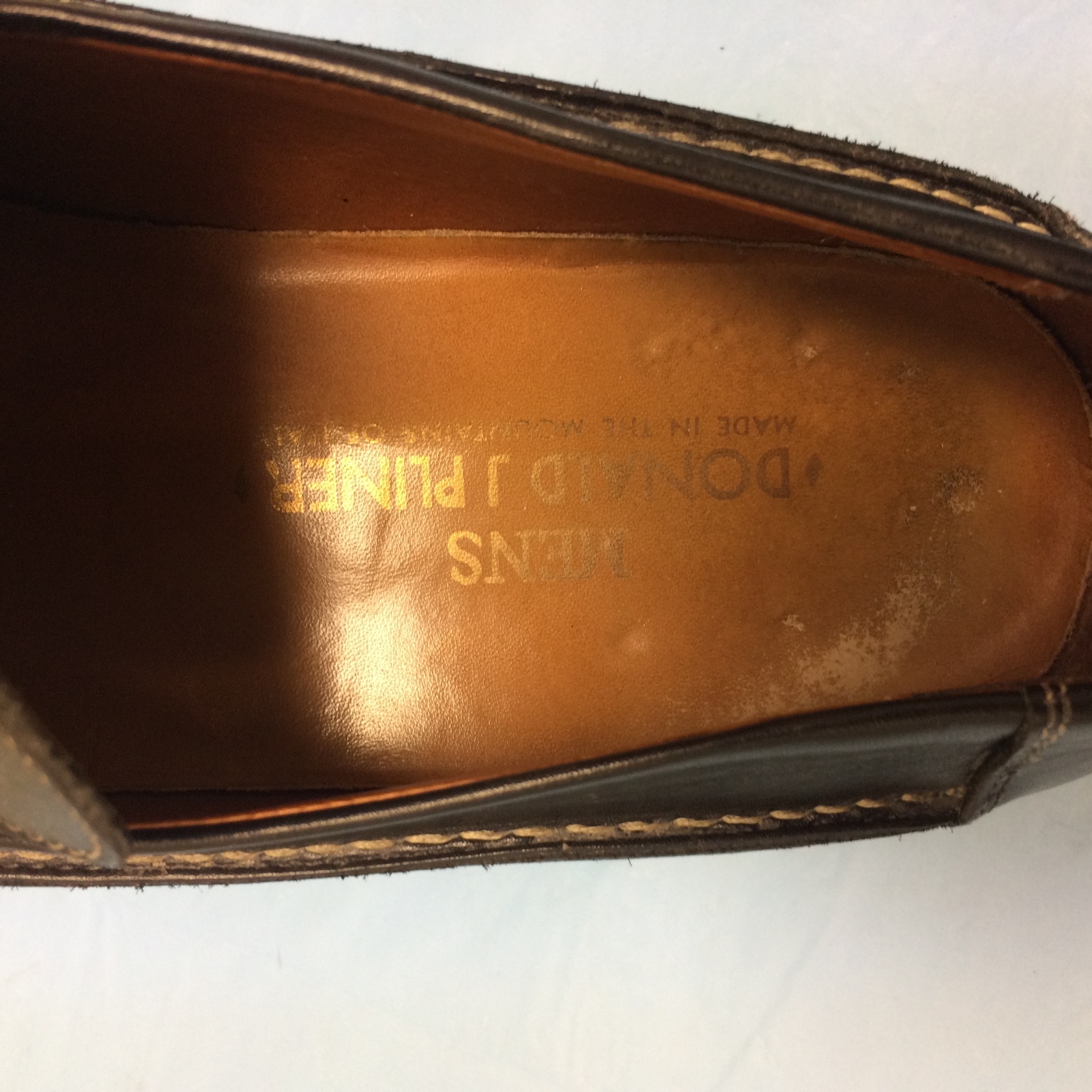 DONALD J PLINER Black PERUGIA 120 Leather Loafers… - image 9