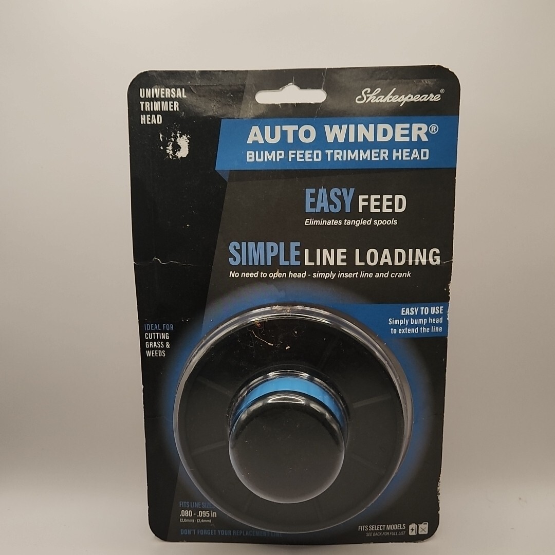 Shakespeare Wind-n-go Universal Bump Trimmer Head Black for
