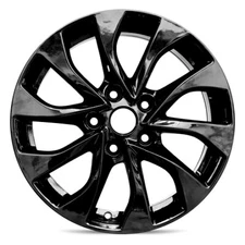 New Wheel For 2018-2019 Nissan Sentra  16 Inch Gloss Black Alloy Rim