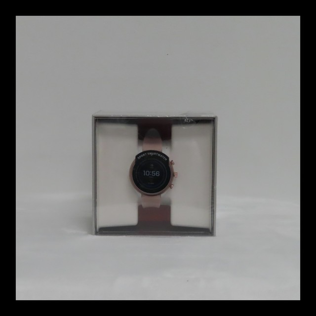 fossil sport smartwatch blush