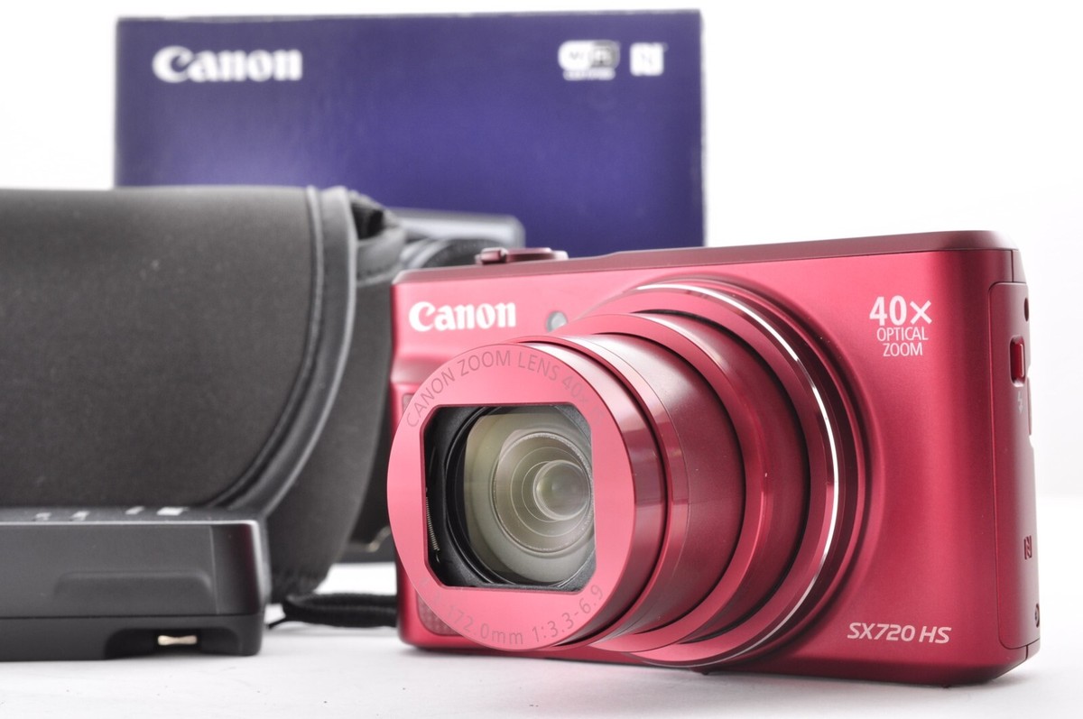Canon PowerShot SX720 HS Red Near Mint 20.3MP From Japan by Canon PowerShot SX720 HS Red Near Mint 20.3MP From Japan by