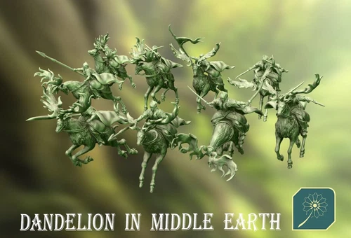 Darkwood Stag Riders x9 from Dandelion