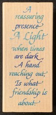 Stampendous A Light In Dark Rubber Stamp