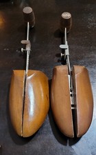 Pair of Vintage Cadillac Shoe Stretchers Shoe Keepers Trees Wooden Adjustable