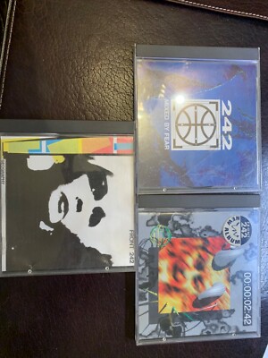 3 CD`S FRONT 242 Geography CD Digipack 2004/ UP Evil/ Mixed by fear