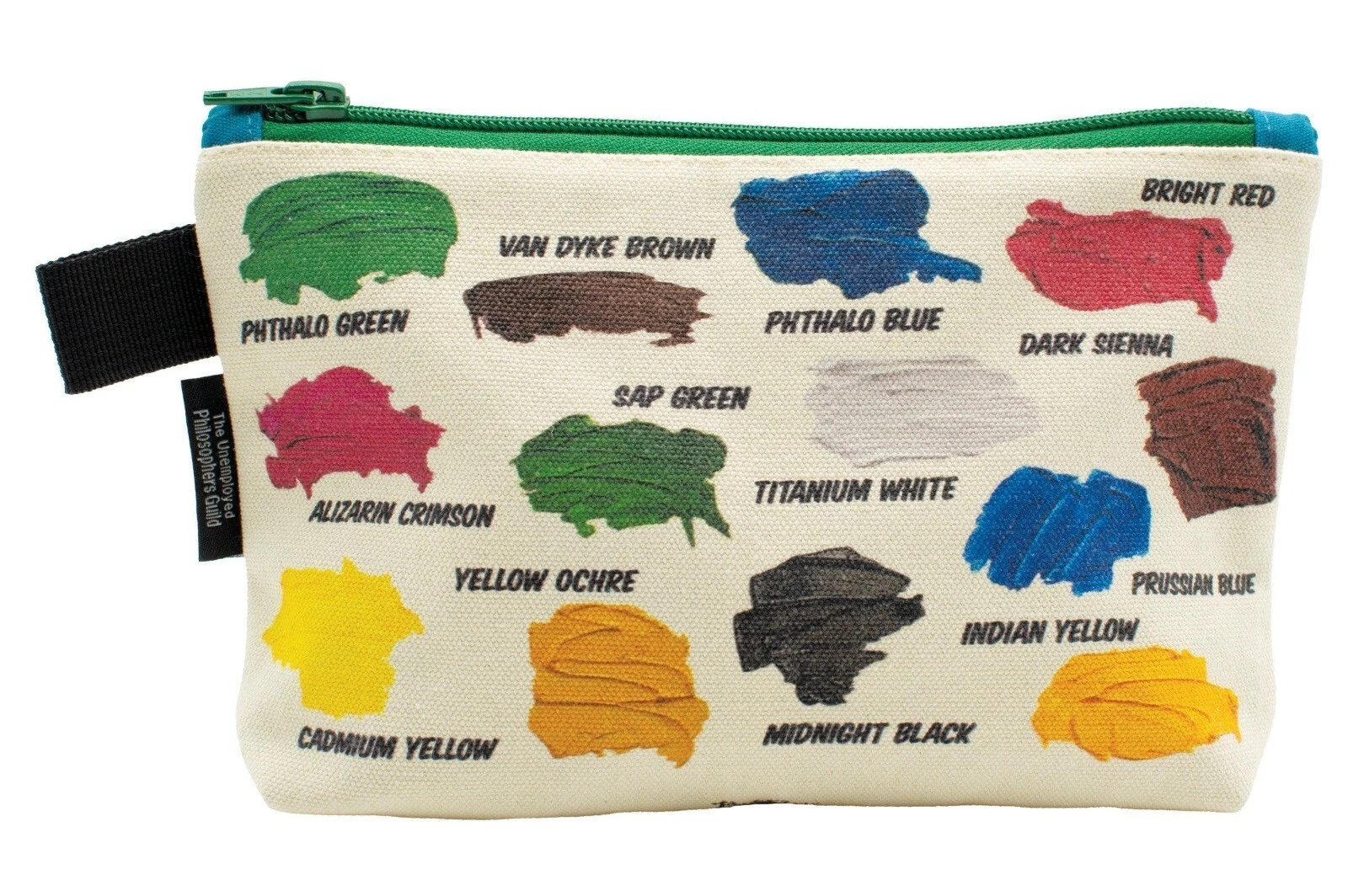 The Unemployed Philosophers Guild Bob Ross Zipper Pouch