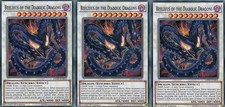 YUGIOH 3 X BEELZEUS OF THE DIABOLIC DRAGONS  -  LEHD-ENB35 - 1ST EDITION