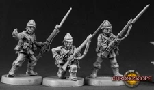 Reaper Chronoscope 50029 BRITISH COLONIAL RIFLEMEN (3)
