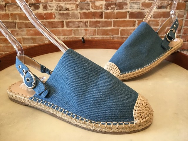 espadrilles slingback flats