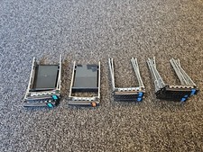 Lot 4 4 pcs Intel 2.5" Server Caddy Tray G17613-005 H17741-001 w/ screws