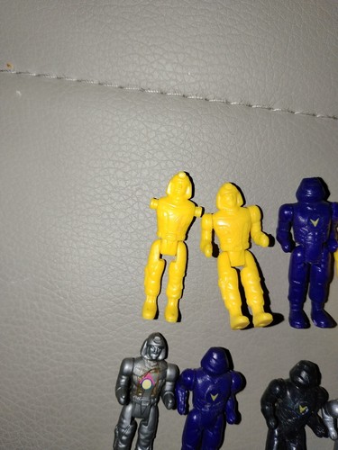 lot 8 figurines  MANTA FORCE blue bird 1988 vintage - Picture 2 of 2