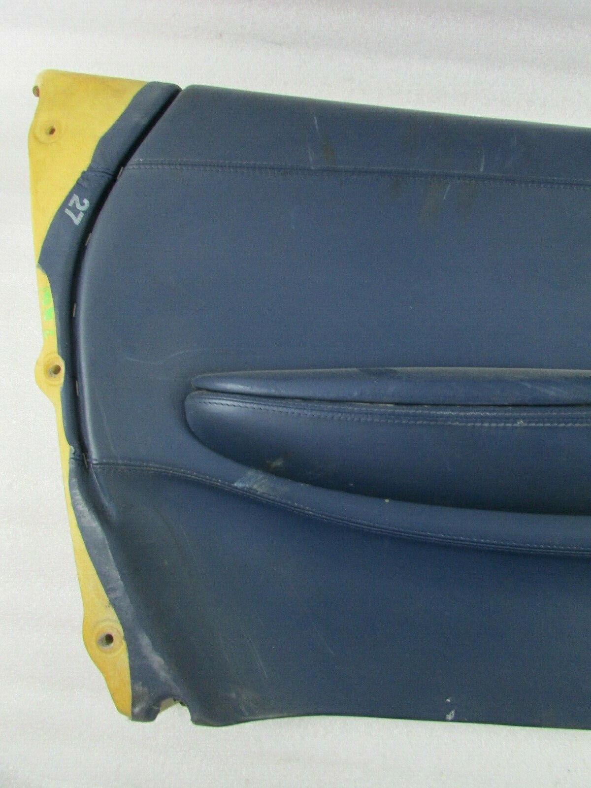 Ferrari 360, LH, Left Interior Door Trim Panel, Blue, Used, P/N 65007602
