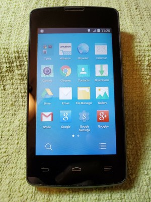 ZTE Quest N817 Black (Assurance Wireless) Android Smart Phone Pre-Owned