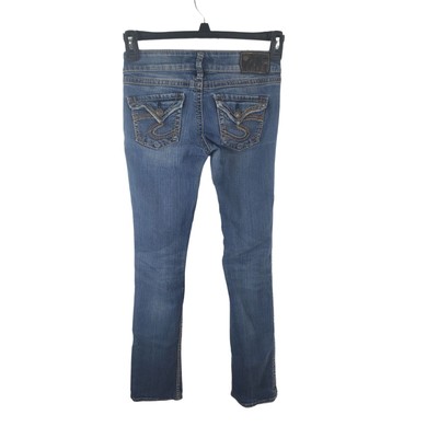 Silver Jeans 25X32 Womens McKenzie Skinny Low Rise Medium Wash