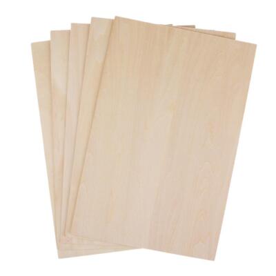10 × Massive Lindenholz Holzplatten 2 mm stark, für RC Flugzeug Modell DIY Basteln