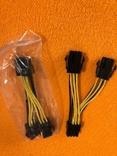 Dual 6 Pin to 8 Pin PCIe Nvidia GTX Video Card Cable,ORIGINAL PNY