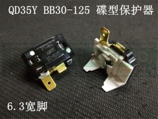 2PCS NEW QD35Y BB30-125 refrigerator water dispenser overload protector