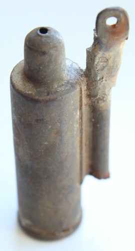 WWI WW1 Antique Russian Brass Petrol Lighter. Trench Art. - Picture 3 of 4