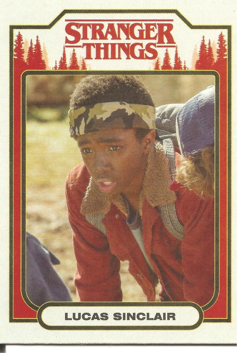Stranger Things Season One Lucas Sinclair Character Insert Trading