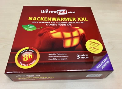 2,97€/Stk thermopad ® Nackenwärmer XXL 3er Pack MHD 01/24