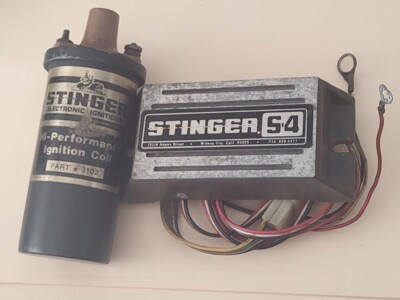 Stinger S4 Electronic Ignition and Coil 3102 Buick Vintage Racing 400 430 455