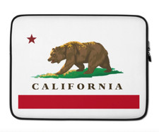 California Flag Laptop Sleeve