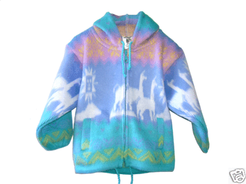 WHOLESALE LOT OF 5 HECTOR ALPACA JACKETS WITH HOOD - SIZE: 4 - 5V - Picture 4 of 12