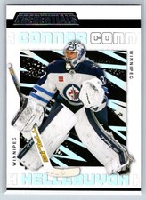 2023-24 Upper Deck Credentials Ice Blue #99 Connor Hellebuyck Winnipeg Jets
