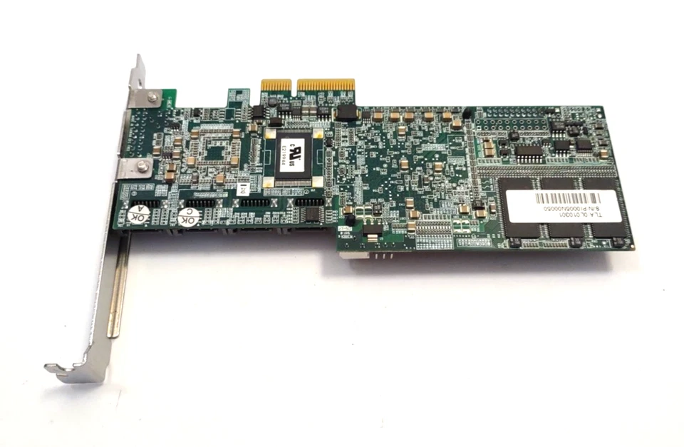 Promise SuperTrak EX8350 PCI‑Express x4 SATA II RAID Controller Card - Image 3 of 4