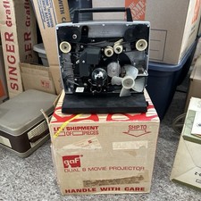 Gaf 1788 Dual 8 Movie Projector Vintage