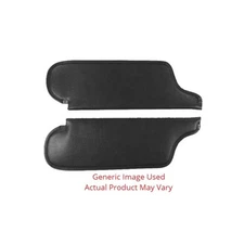 Sun Visor for 1964 Ford Galaxie Hardtop 2-Door Cardboard/Fiberboard Black Front