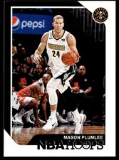 2018-19 Hoops Mason Plumlee Denver Nuggets #62