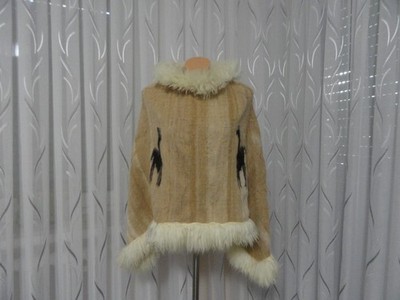 Herbst/ Winter Alpaka Poncho von ARTESANIAS DEL PERU, Handarbeit, Gr. 38-40.
